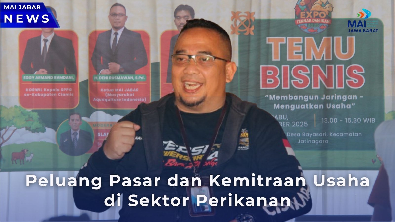 MAI Hadir di Temu Bisnis DISNAKAN Ciamis: Sinergi untuk Kemajuan Sektor Perikanan