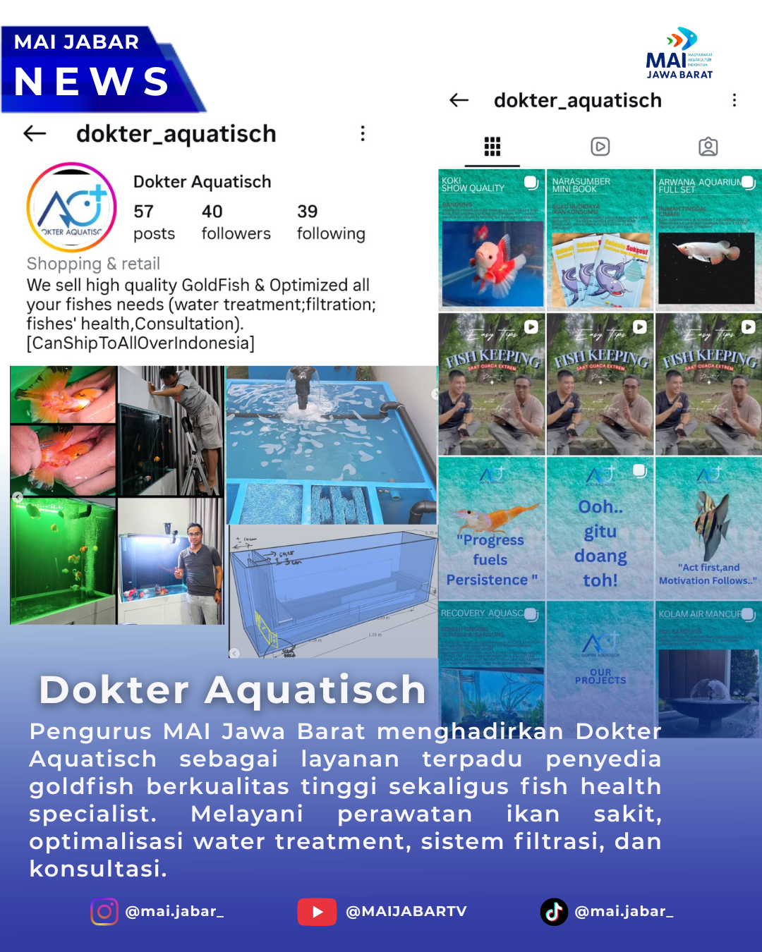Dokter Aquatisch – Layanan Profesional Pengurus MAI Jabar